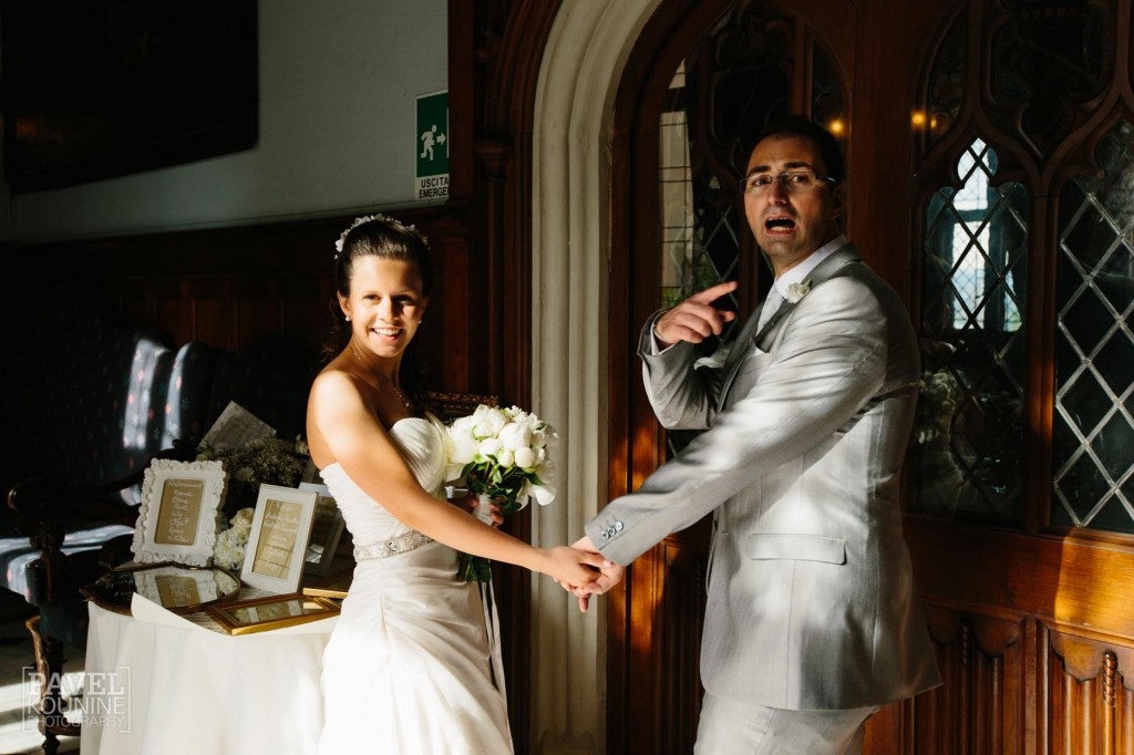 Intimate wedding photography: bride and groom